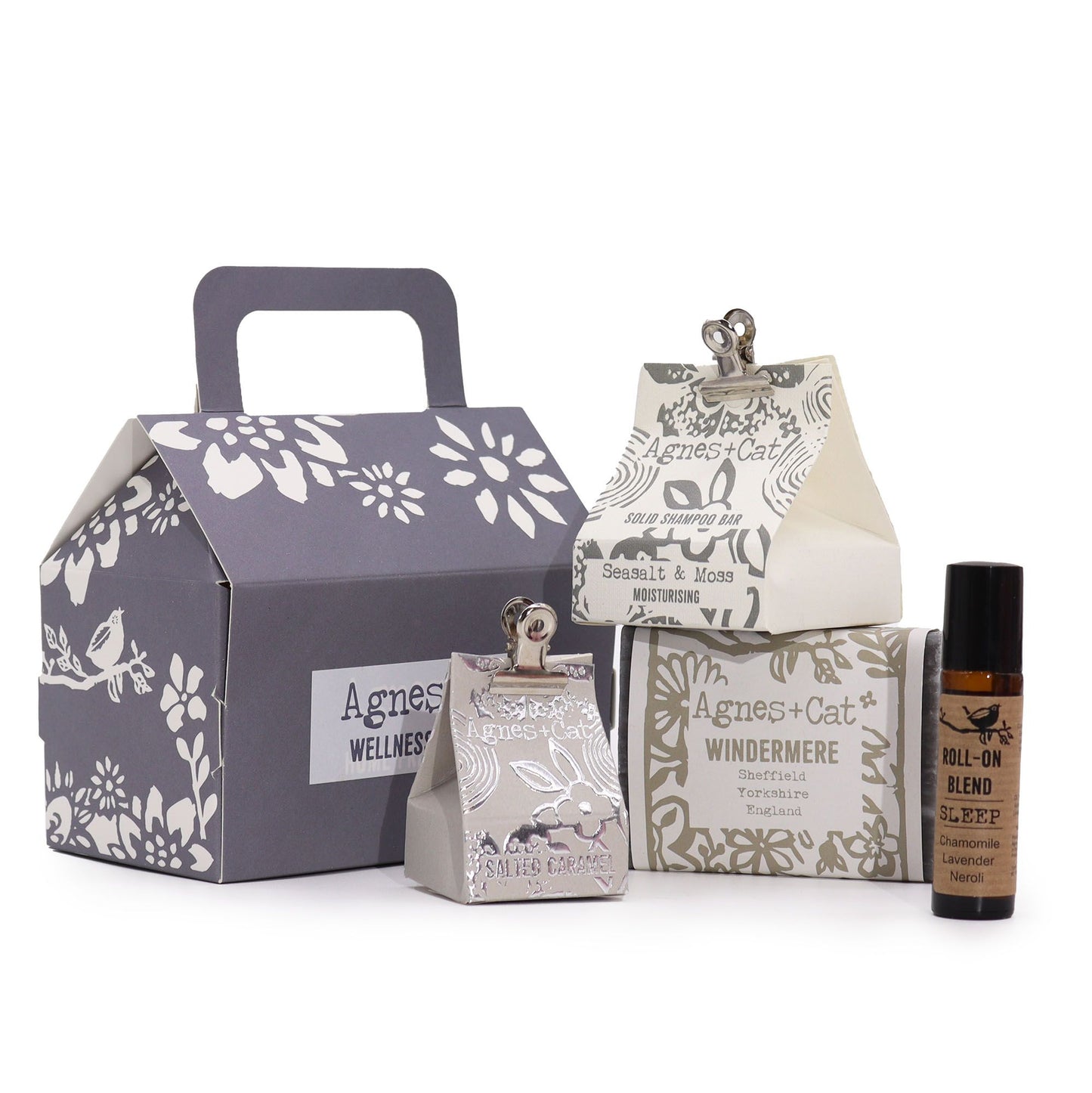 Conjunto de regalo de bienestar de Agnes & Cat - Lake Breeze