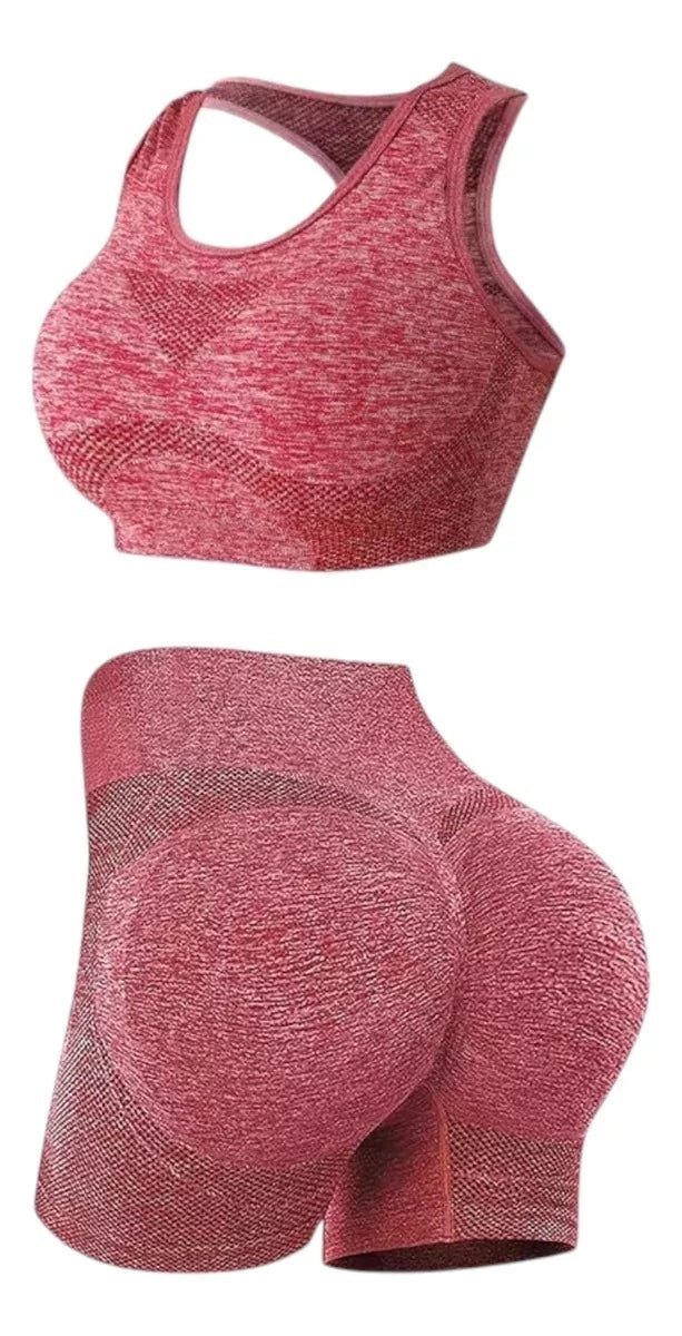 Conjunto deportivo mujer 2pcs rojo talla unica - additional image 5