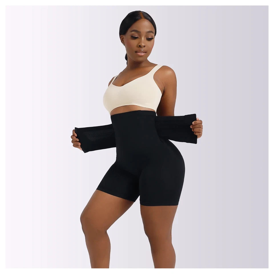 Braga faja reductora con control de abdomen y cintura alta negro M/L - additional image 4