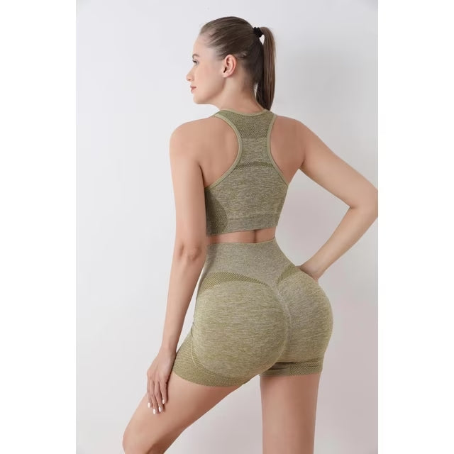 Conjunto deportivo mujer 2pcs khaki talla unica - additional image 4