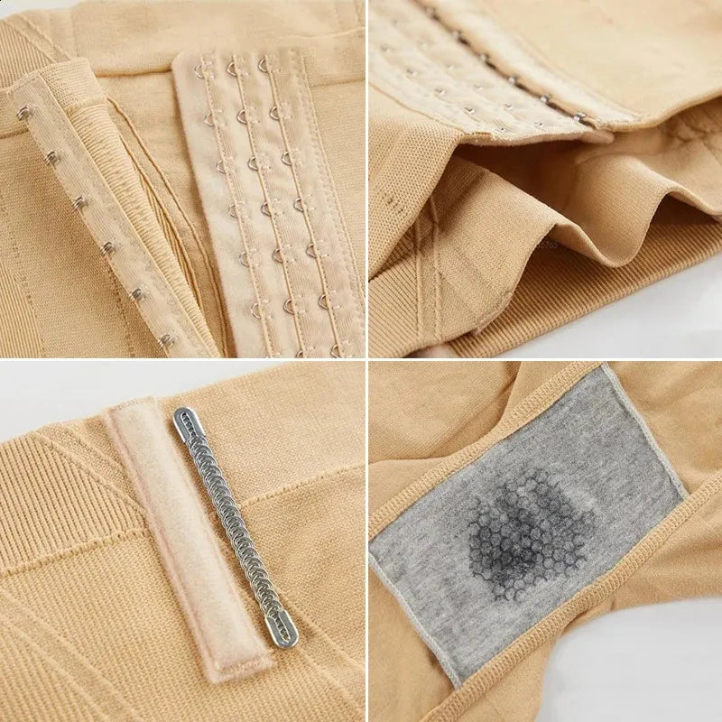 Braga faja reductora con control de abdomen y cintura alta beige XL/XXL - additional image 2