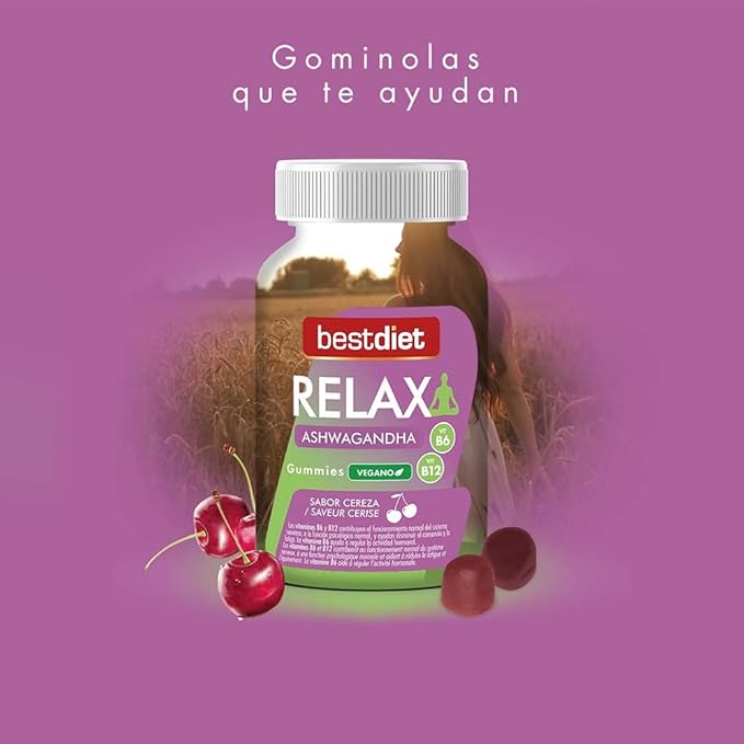 SUP Gominolas Relax 60 Unidades – Sueño Reparador y Antiestrés Natural - additional image 4