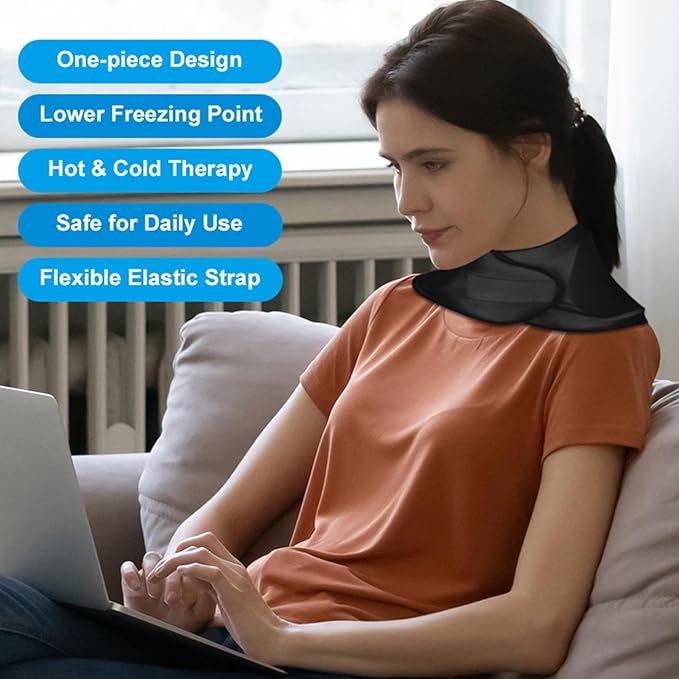 Almohadilla de gel reutilizable para cuello frío y calor - additional image 13
