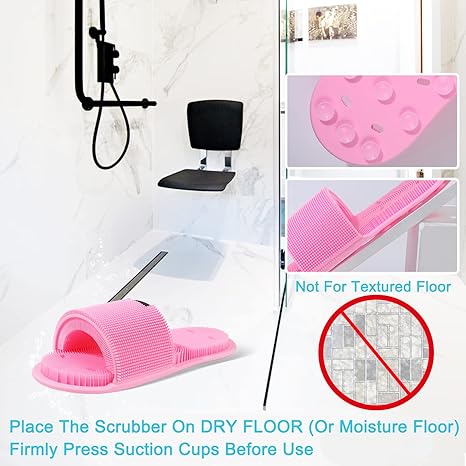 Zapatilla exfoliante 1und rosa - additional image 14