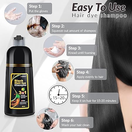 Champú para canas 300 ml negro - additional image 3