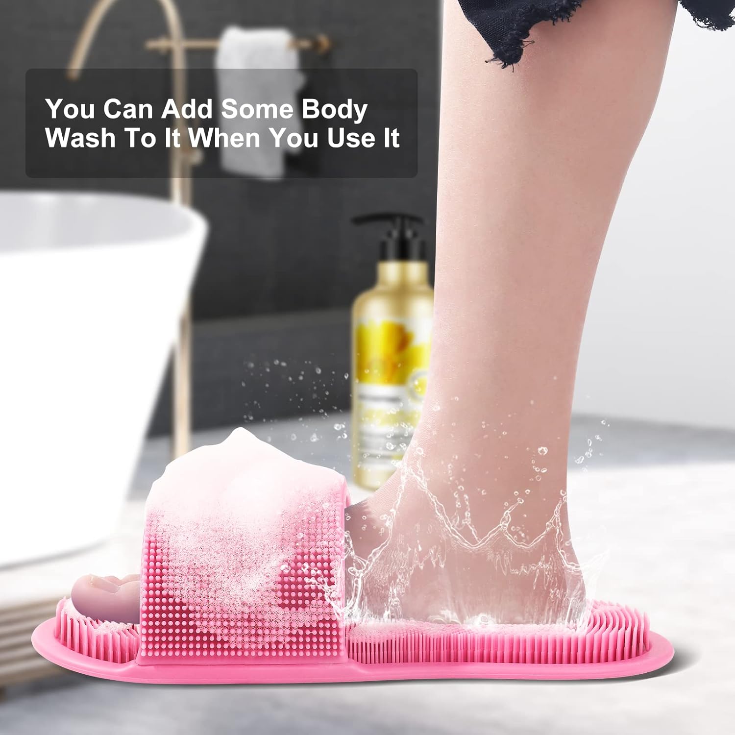 Zapatilla exfoliante 1und rosa - additional image 13