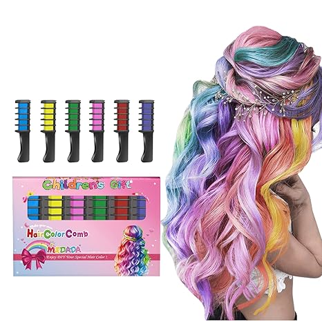 Tinte para el cabello lavable 6 colores - additional image 7
