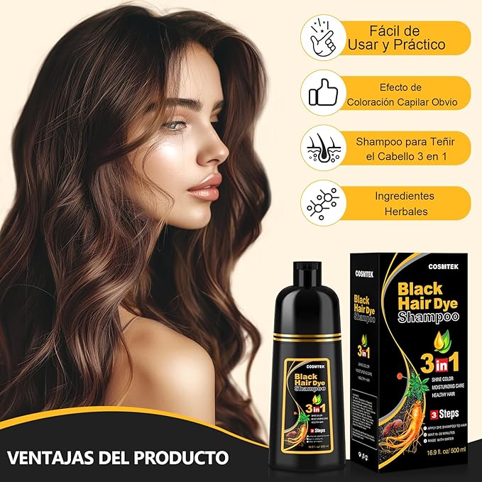 Champú para canas 500ml negro - additional image 13