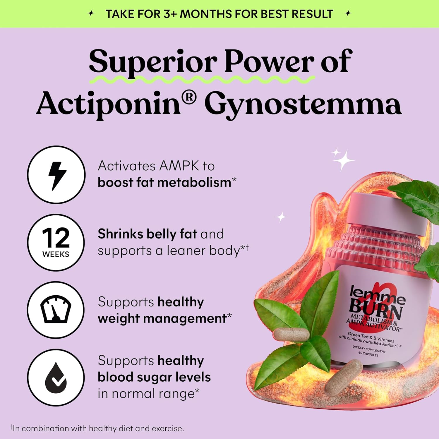 Suplemento para acelerar el metabolismo, favorecer la quema de grasa abdominal y activar la AMPK - additional image 2
