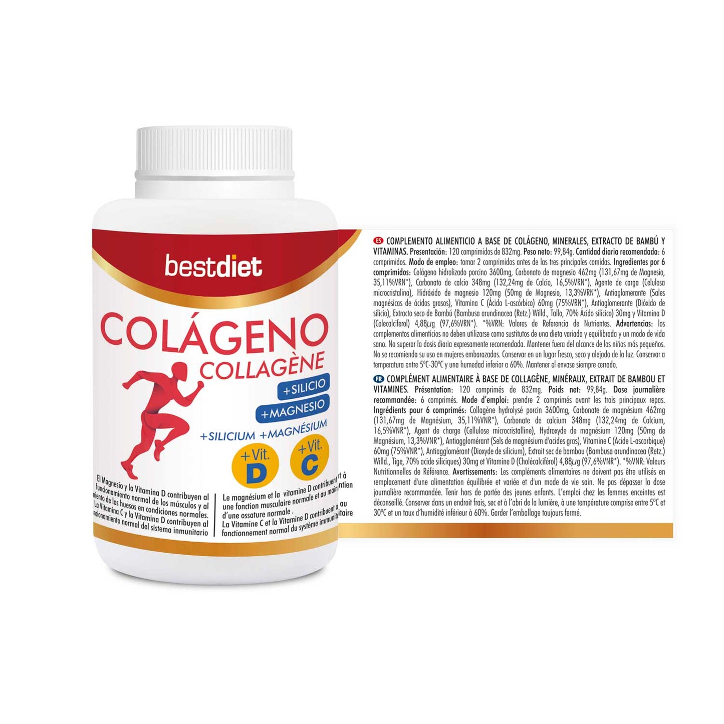 SUP Colágeno Hidrolizado 120 Comprimidos – Salud Articular y Cuidado de la Piel - additional image 5