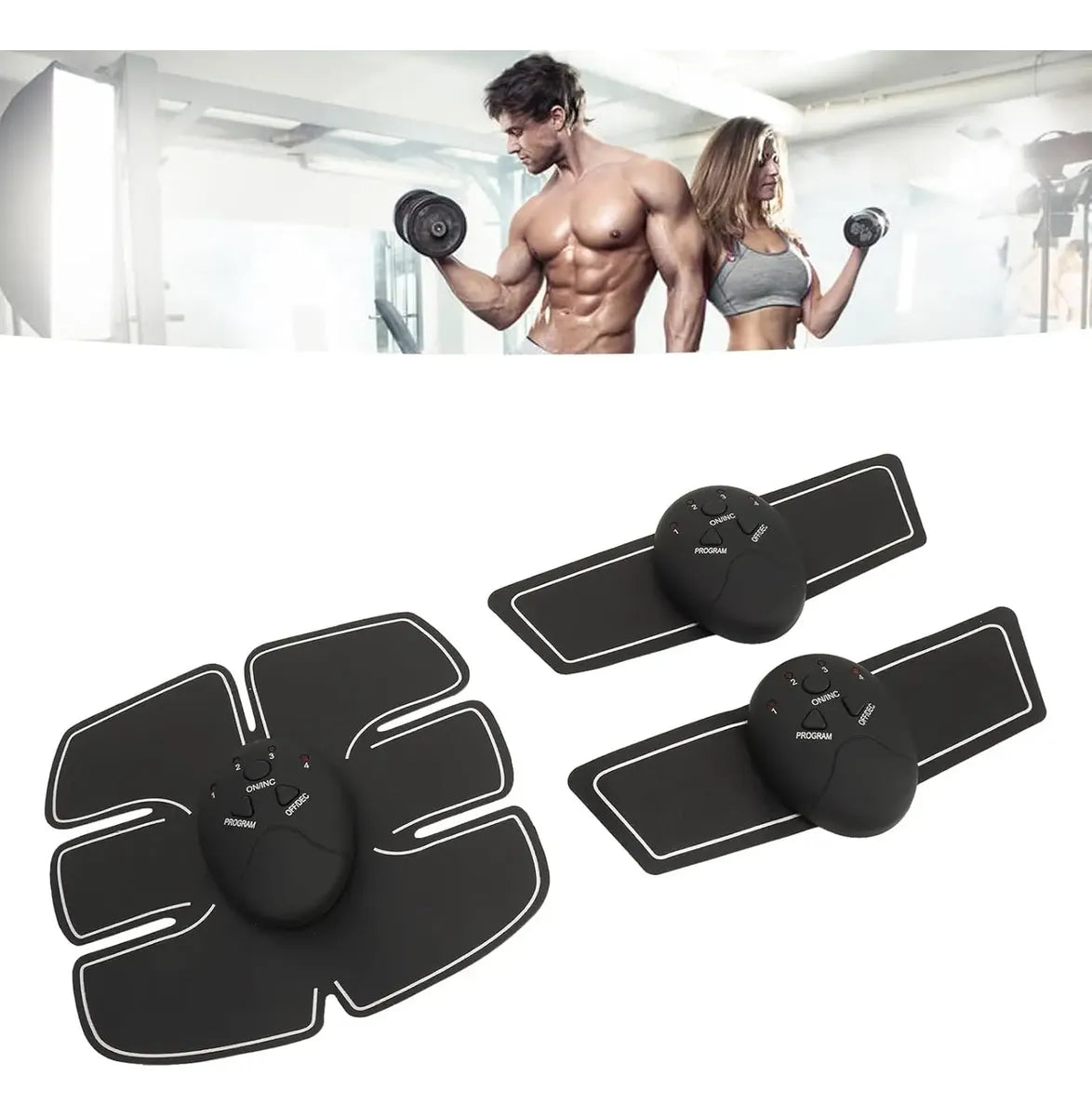 Estimulador muscular para entrenamiento de abdominales modelo pila - additional image 18