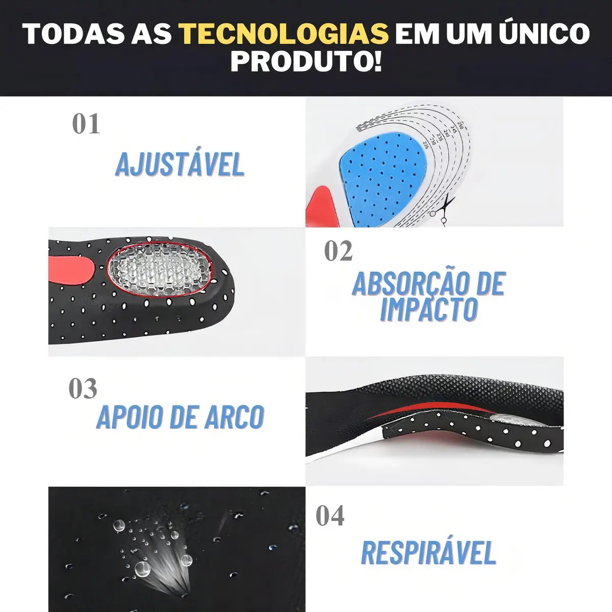 Plantillas ortopédicas con amortiguacion para hombre 40-46 - additional image 16