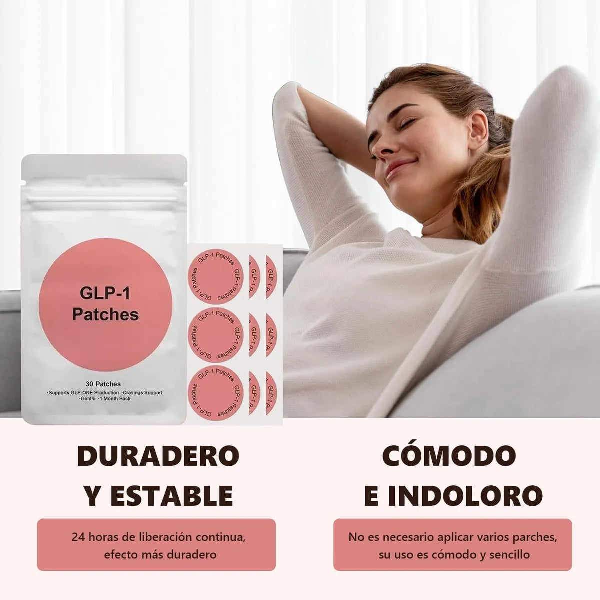 Parches GLP-1 – Apoyo diario para el control del apetito y el metabolismo - additional image 6