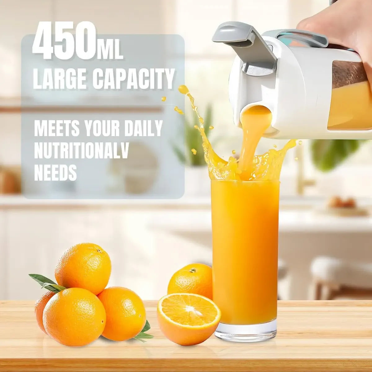 Licuadora de frutas de 450ml 8 cuchillas - additional image 16