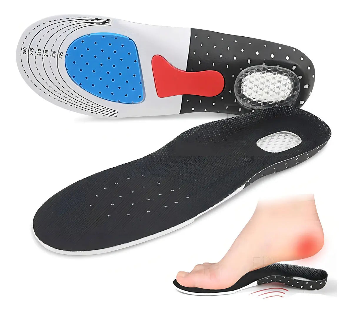 Plantillas ortopédicas con amortiguacion para hombre 40-46 - additional image 15
