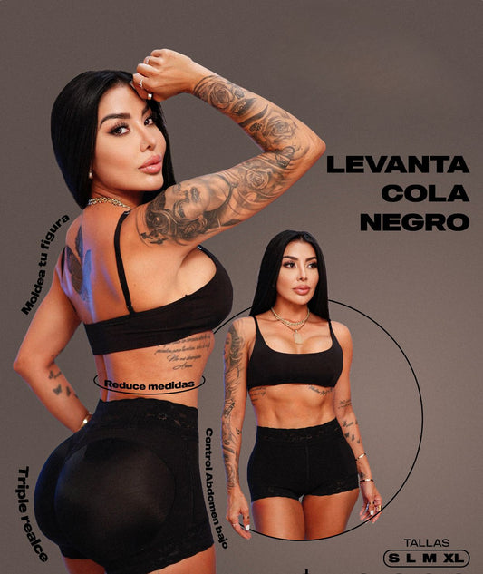Levanta Cola - NEGRO/S