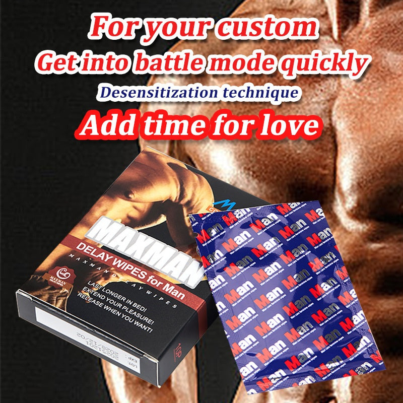 10 toallitas húmedas masculinas efecto retardante para un mayor control y duración - additional image 4