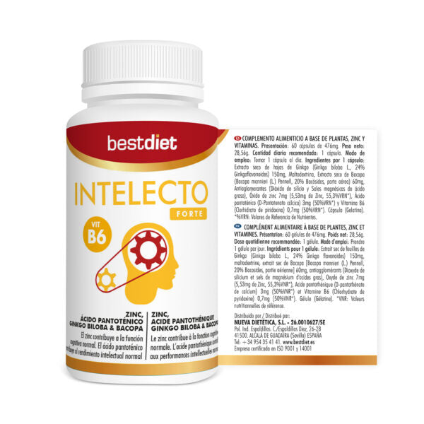 SUP Intelecto Forte 60 Cápsulas – Memoria y Rendimiento Mental - additional image 5