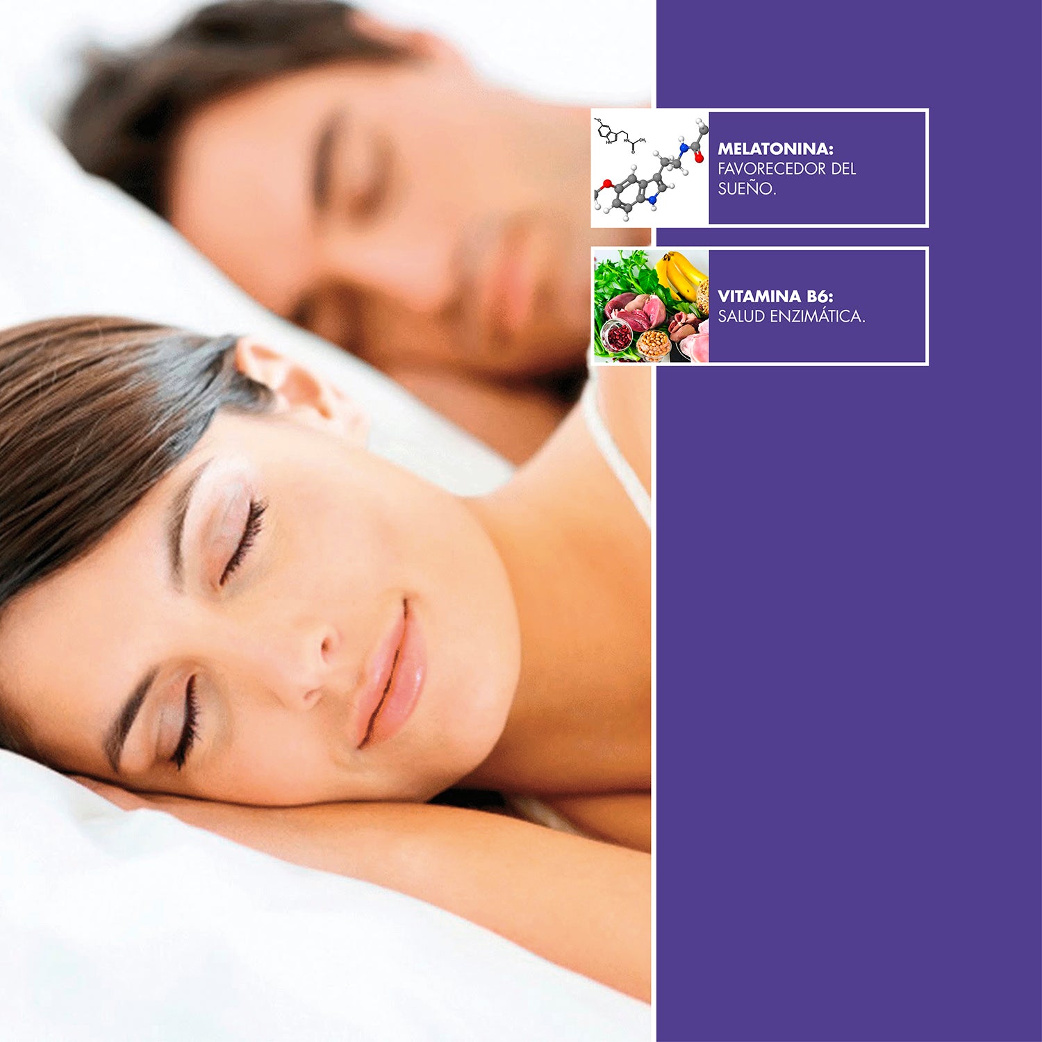 SUP Melatonina Duerme Plus 60 Cápsulas – Sueño Profundo y Reparador - additional image 2