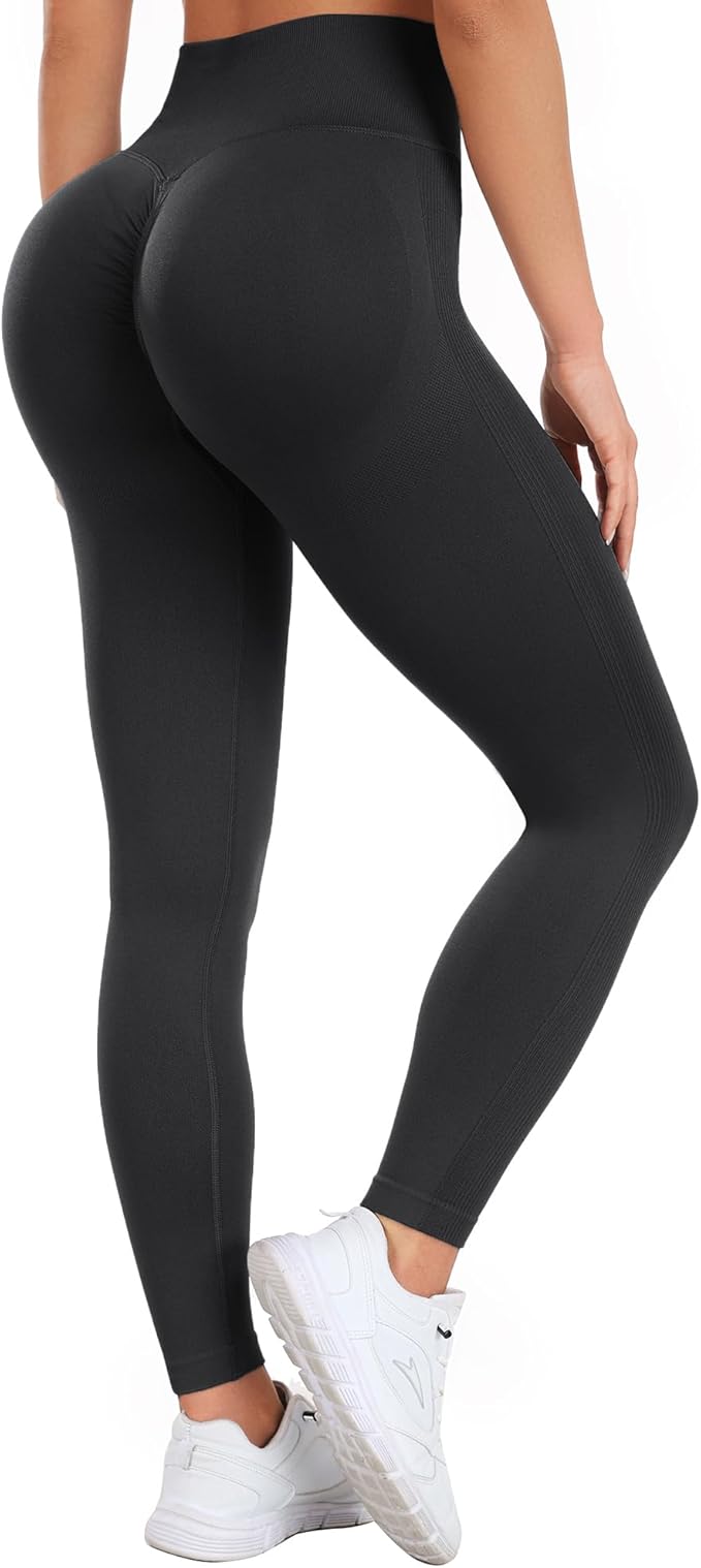 Leggins Mujer Push Up negro talla S/M