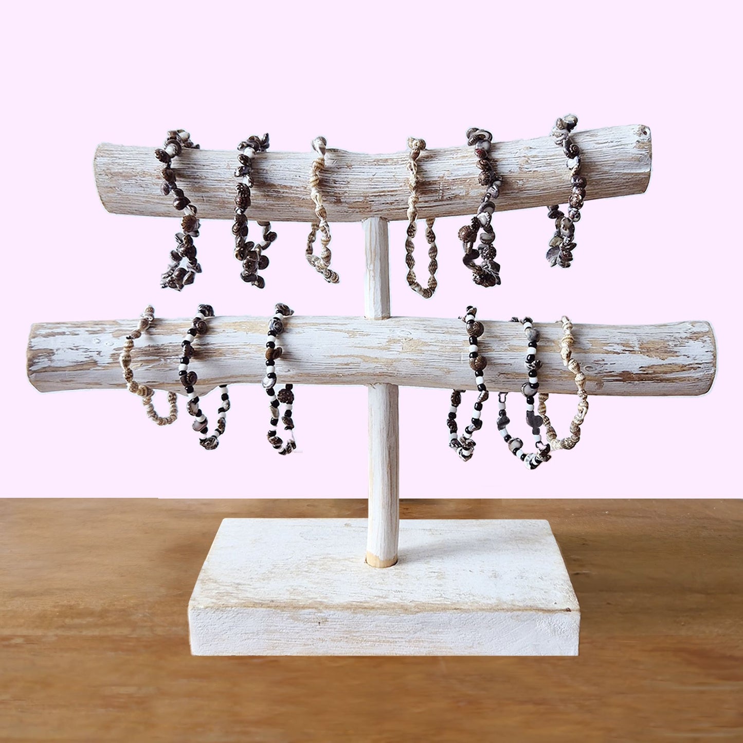 Pulseras de la Amistad Hechas a Mano - Mini Conchas de Playa Besti (surtido)