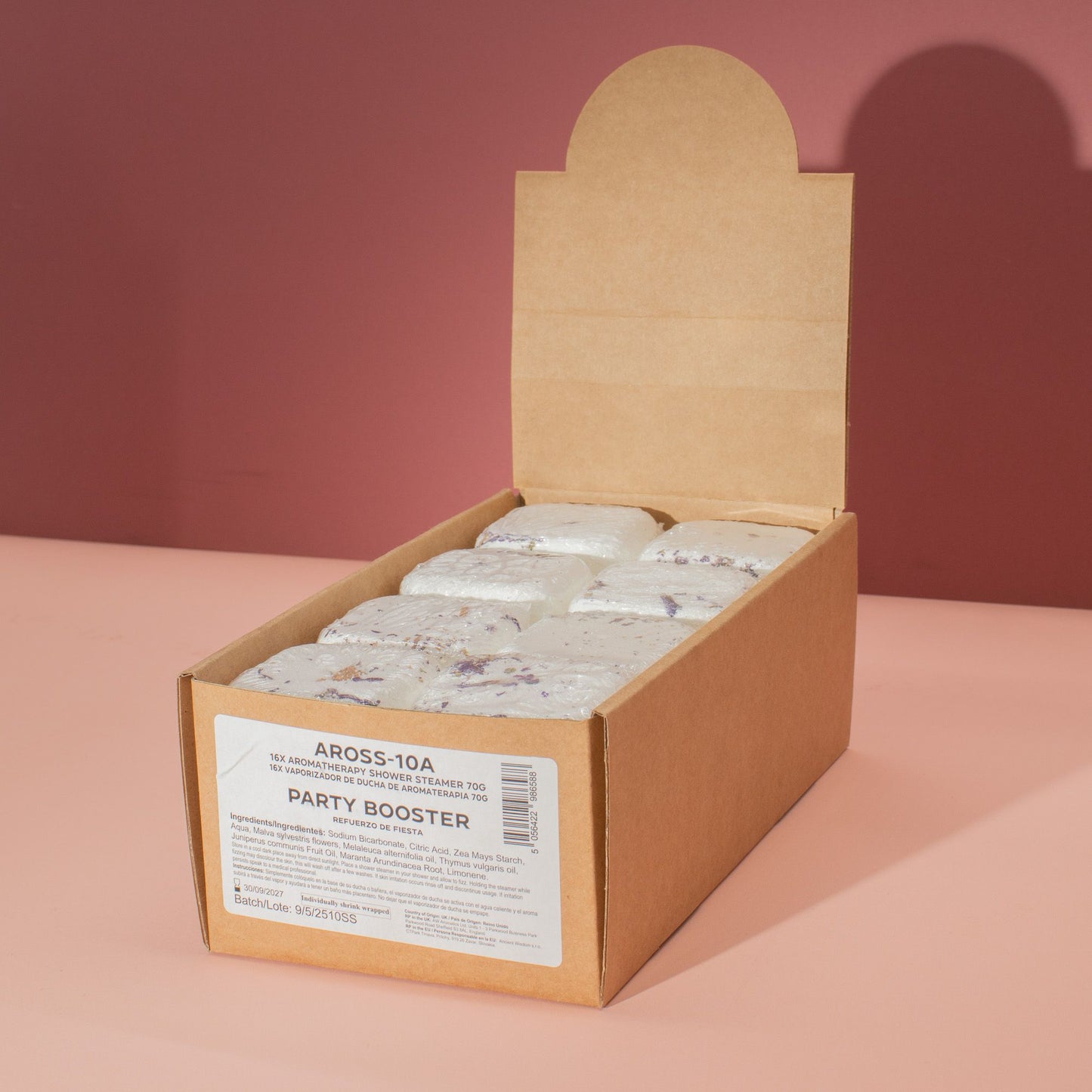 Vaporizador de Ducha Aromaterapia 80g - Party Booster