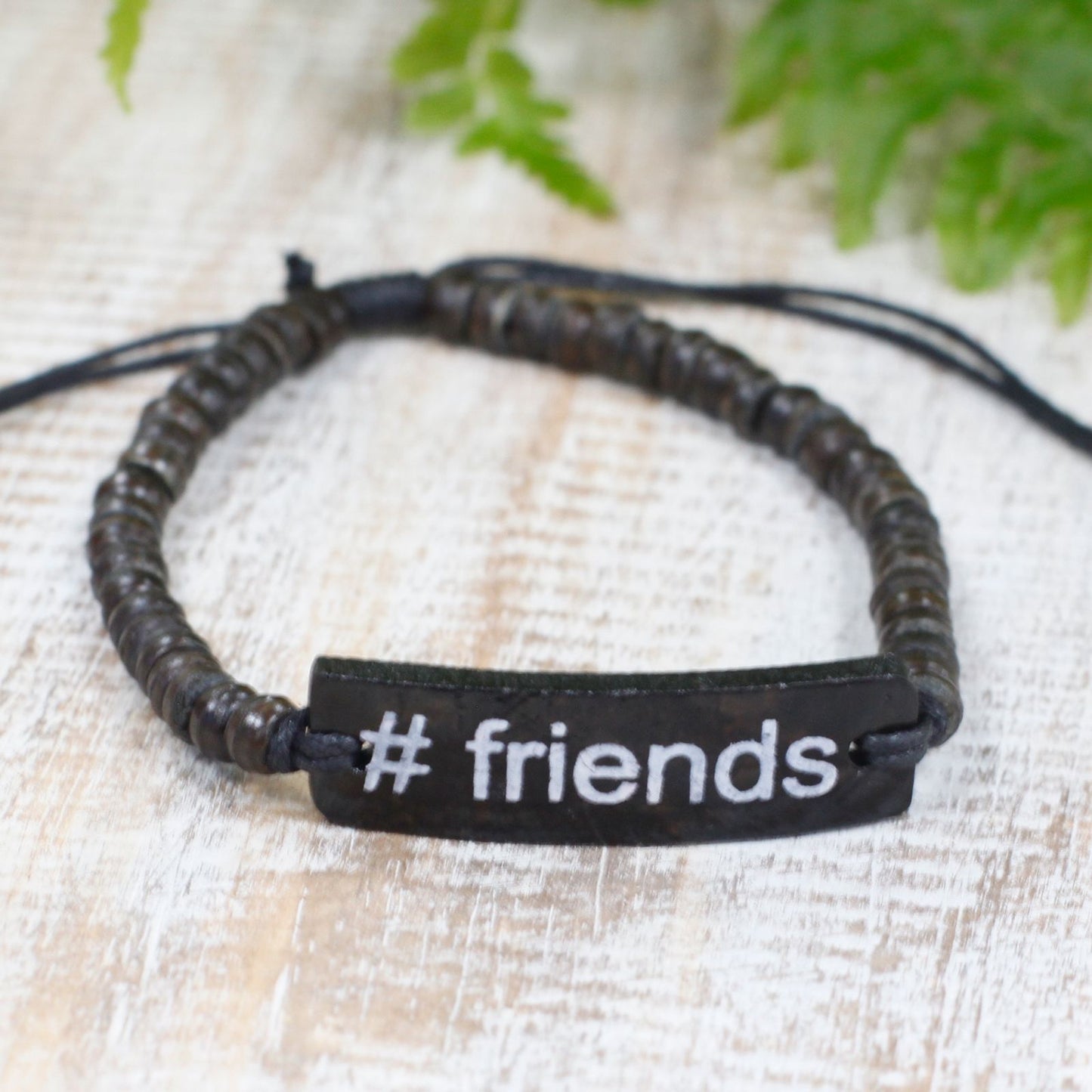 Brazaletes Coco Slogan - #Friends