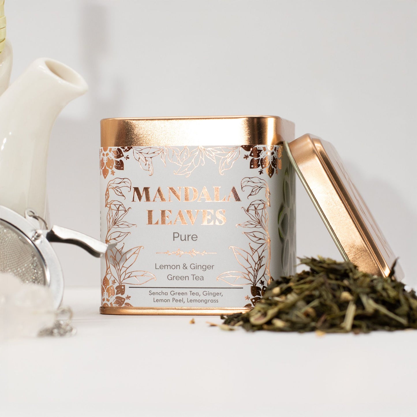 50 g Eco Classic té verde con limón y jengibre