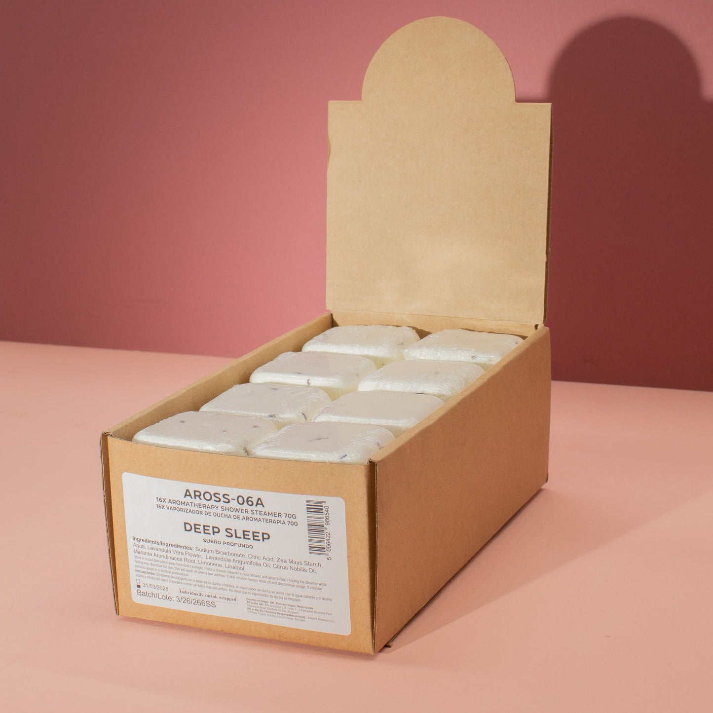 Vaporizador de Ducha Aromaterapia 80g - Sueño Profundo