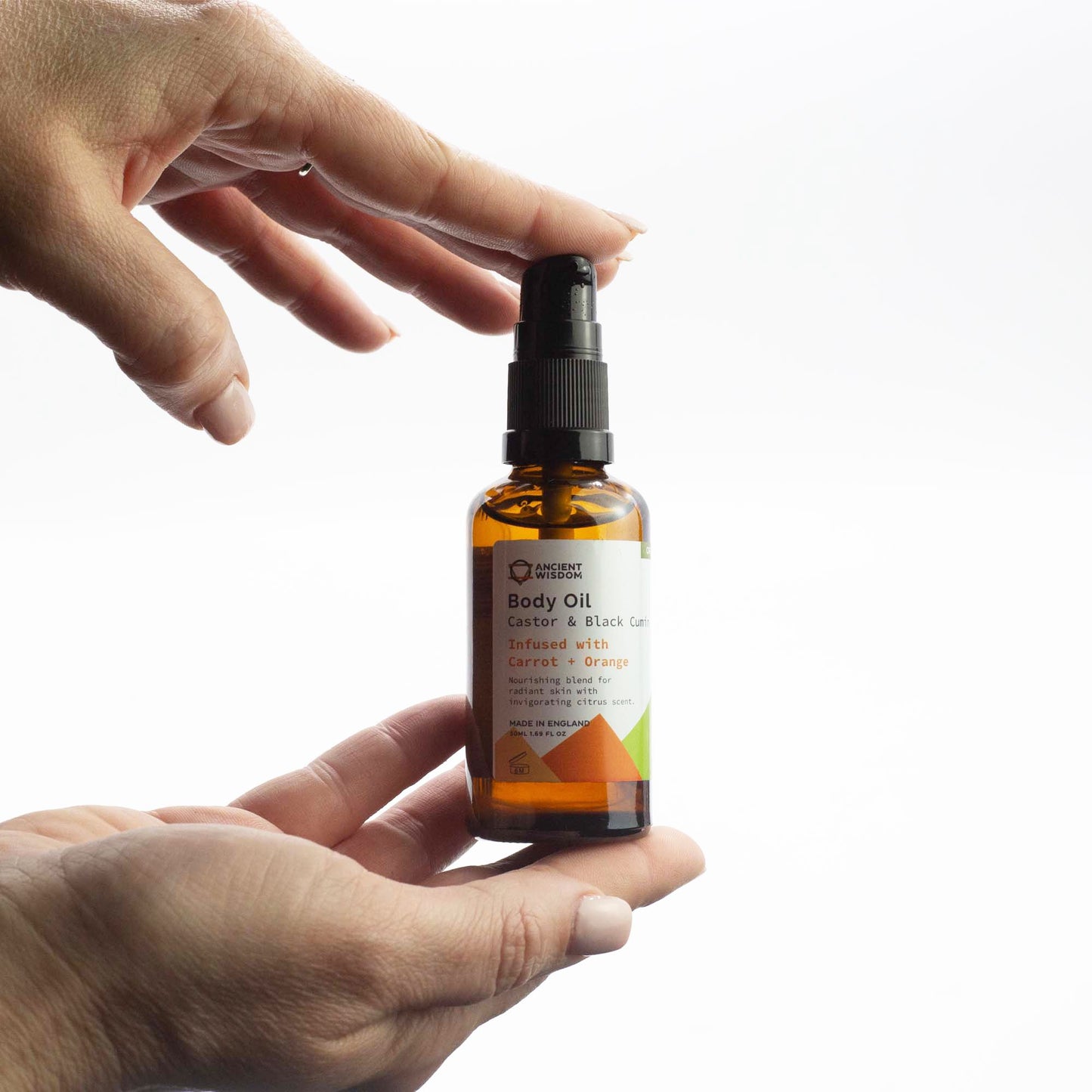 Aceite Corporal Organico 50 ml - Zanahoria y Naranja