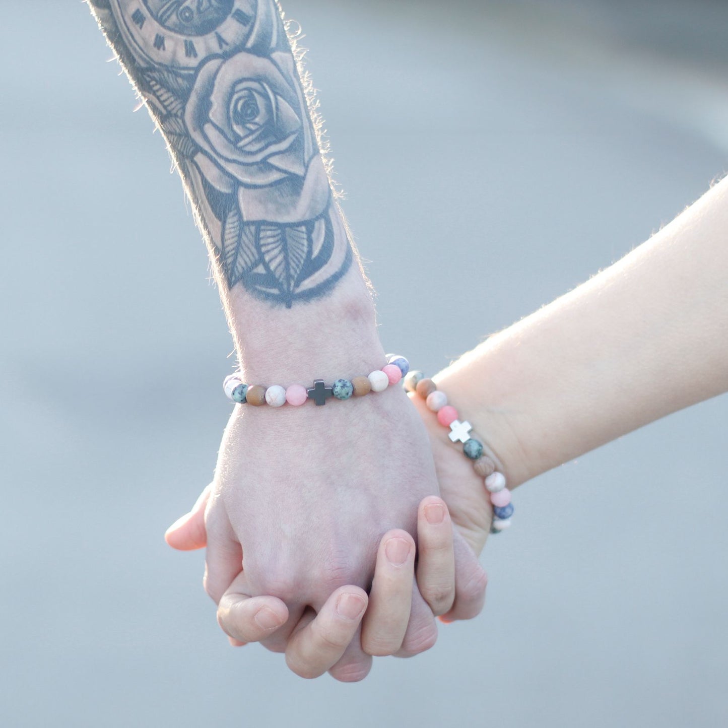 2 Pulseras con Piedras Preciosas - Fuerza