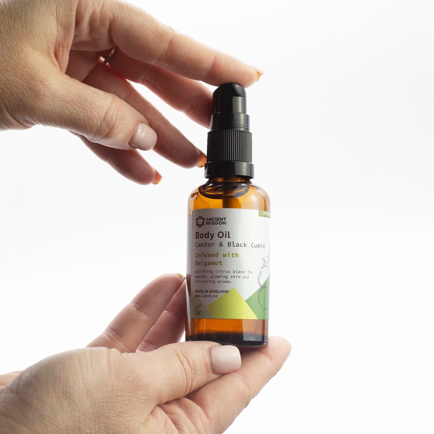 Aceite Corporal Organico 50 ml - Romero & Incienso