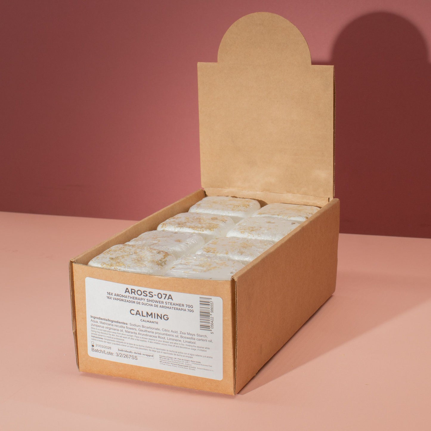 Vaporizador de Ducha Aromaterapia 80g - Calmante