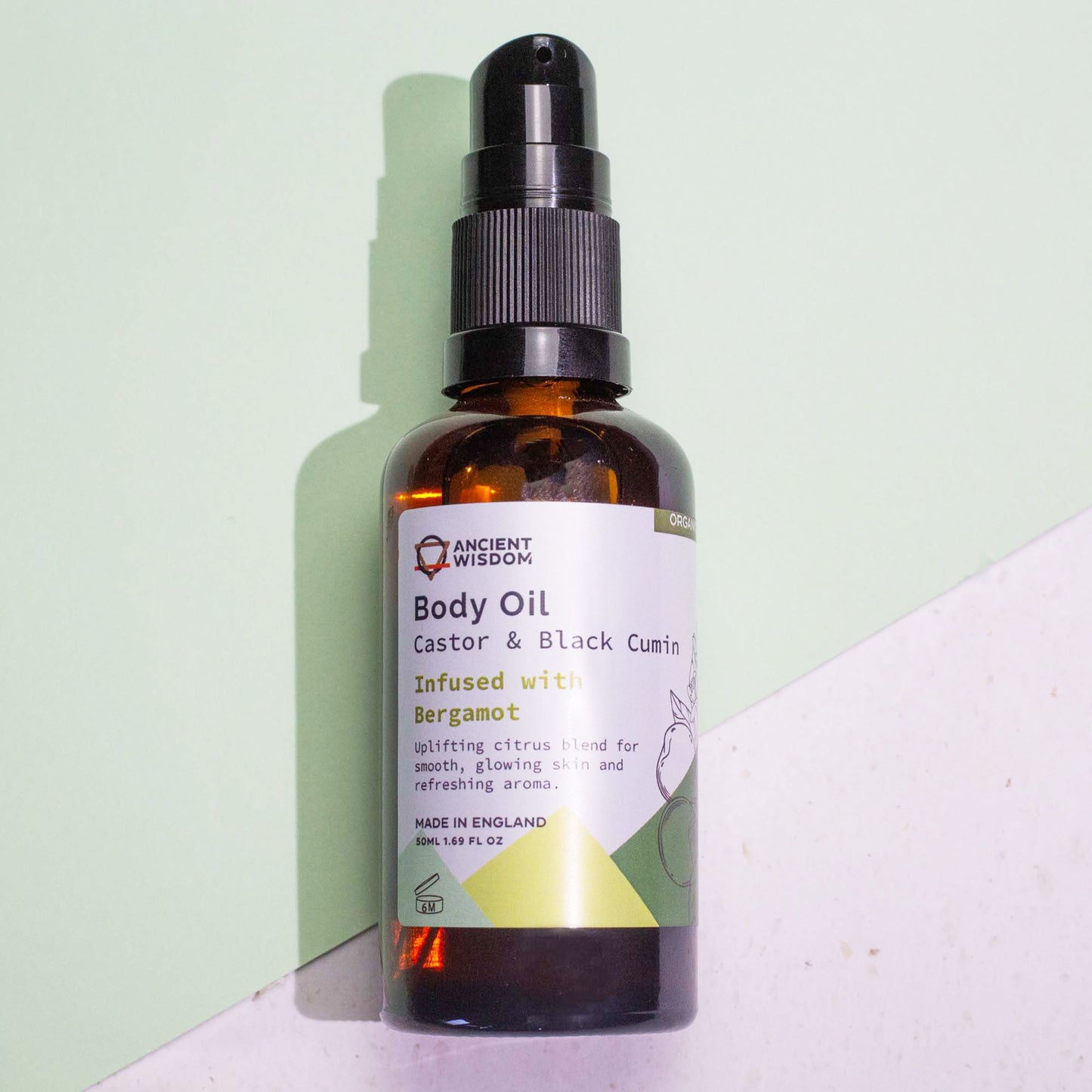 Aceite Corporal Organico 50 ml - Bergamota