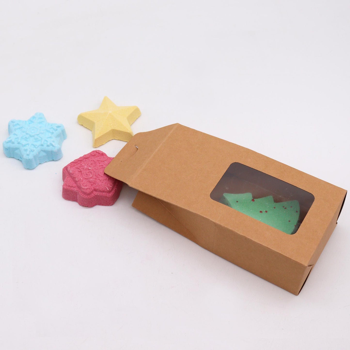 Pack de regalo de Bombas de Baño Navideñas - Lista de Deseos