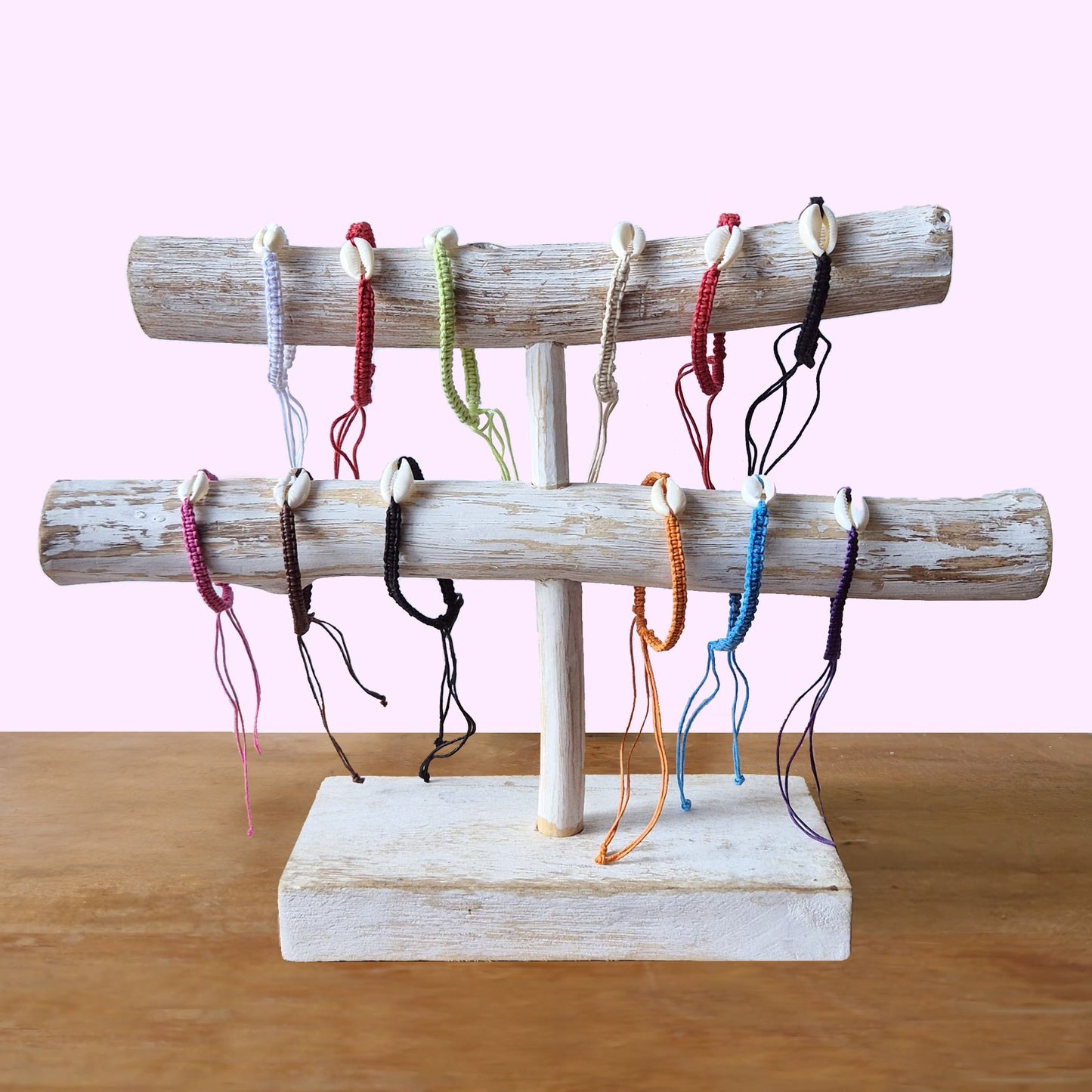 Pulseras de la Amistad Hechas a Mano - Conchas Cowrie Chums (surtido)