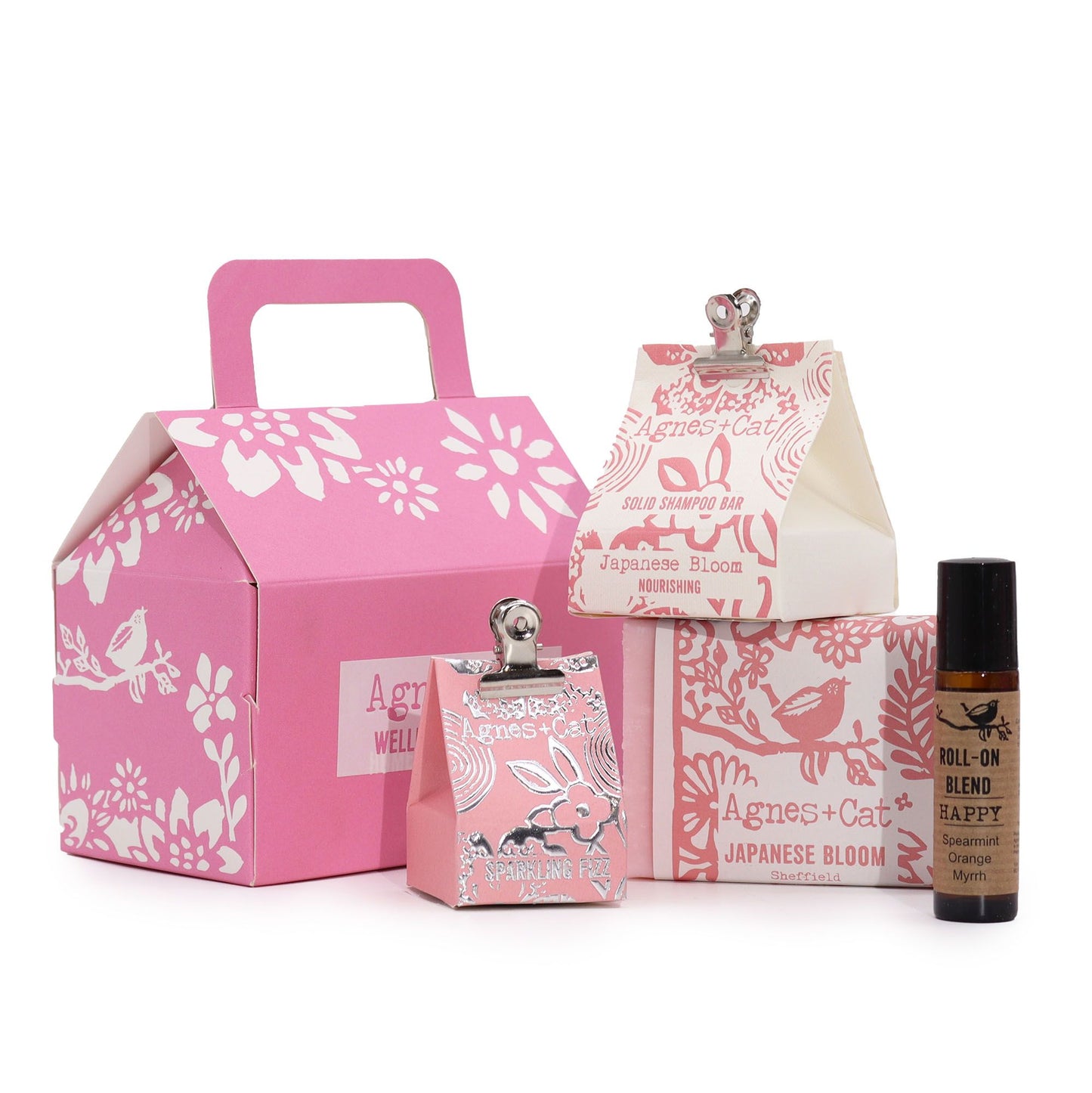Conjunto de regalo de bienestar de Agnes & Cat - Bloom & Bliss