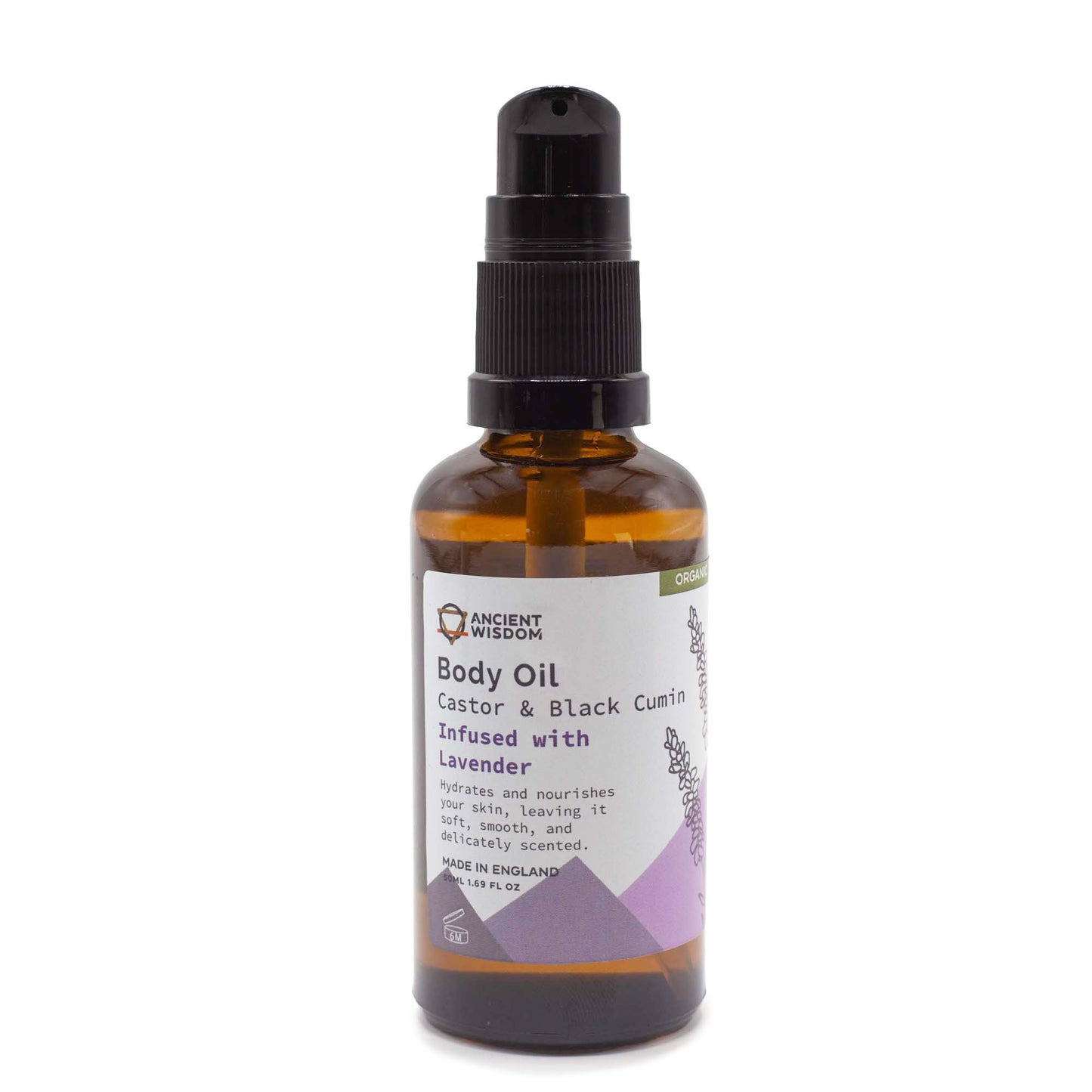 Aceite Corporal Organico 50 ml- Lavanda