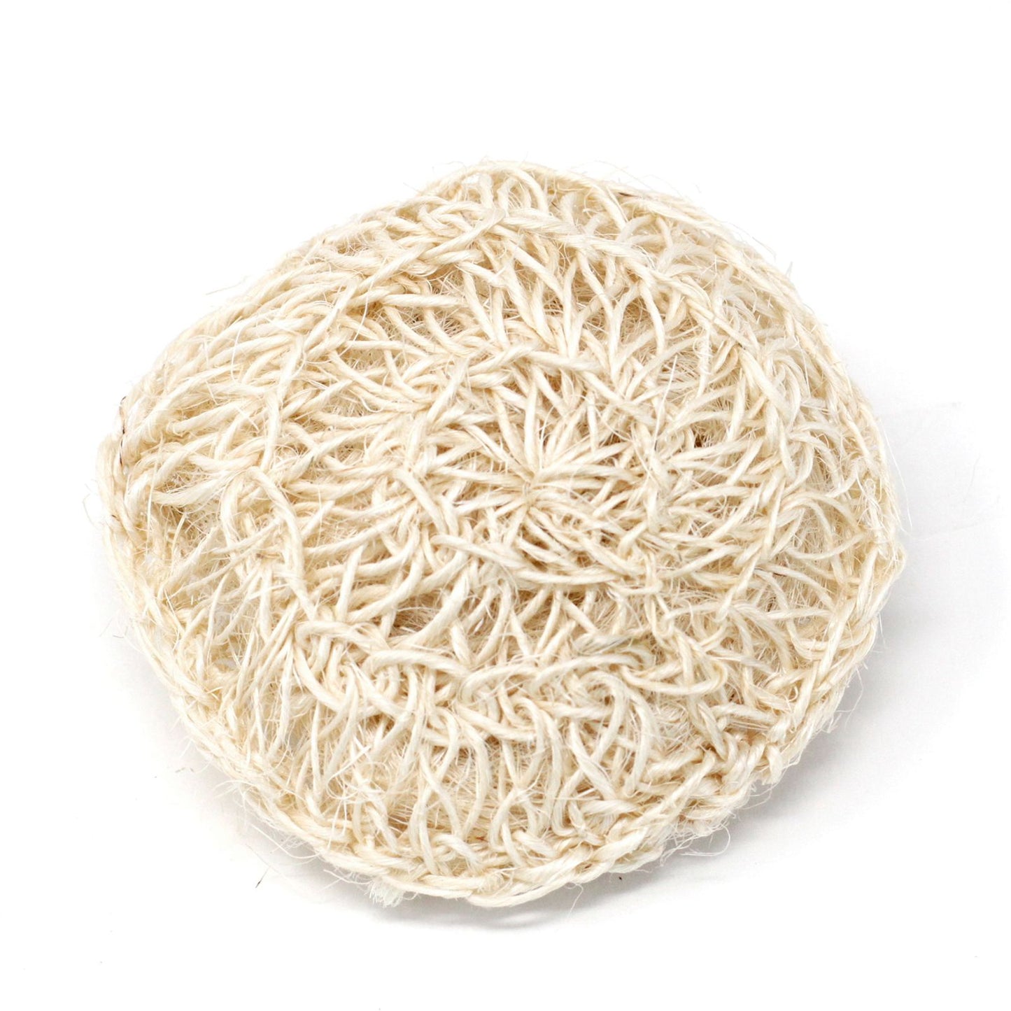 Esponja y exfoliante de sisal - Cojín Exfoliante Redondo Suave