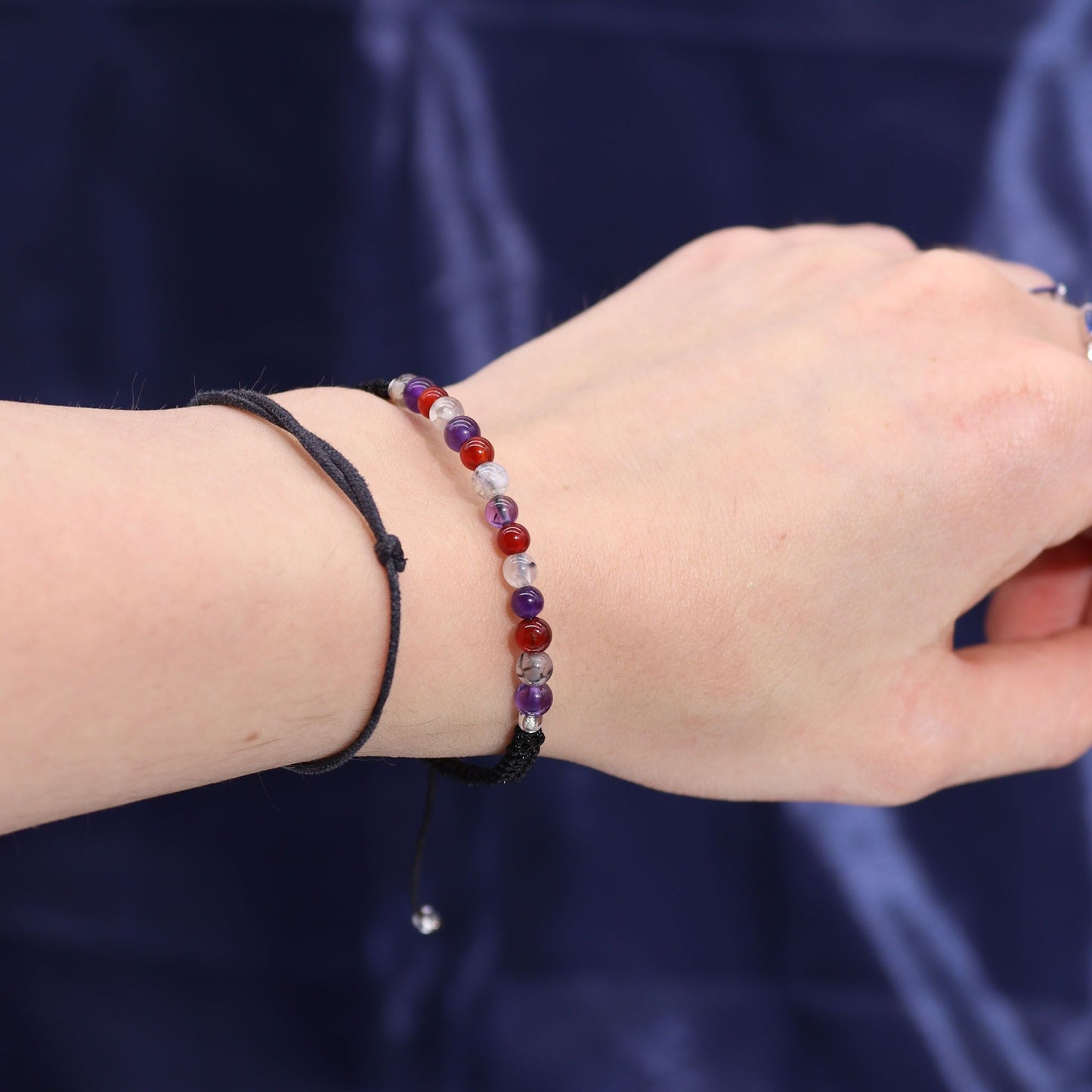 Vela de Cristal del Zodiaco con Pulsera de Piedras Preciosas - Virgo