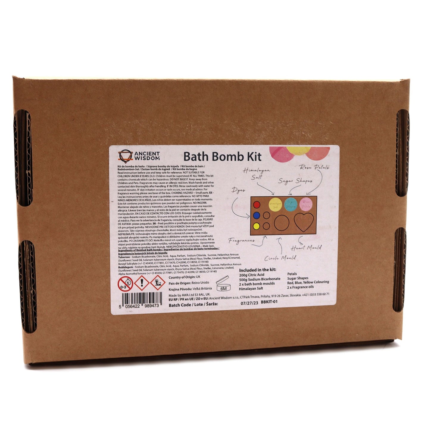 Kit de bombas de baño: limonada rosa y explosión de cítricos
