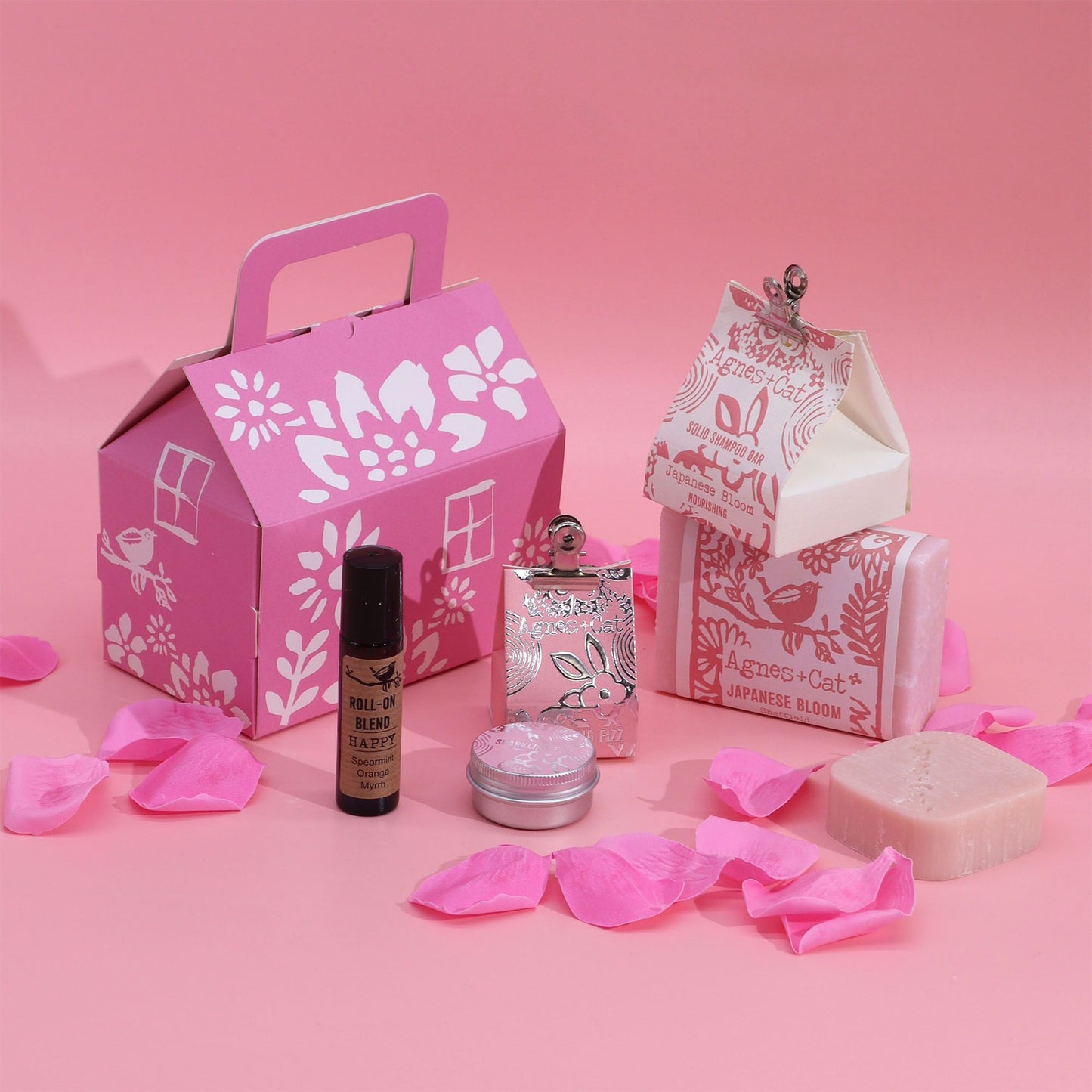 Conjunto de regalo de bienestar de Agnes & Cat - Bloom & Bliss