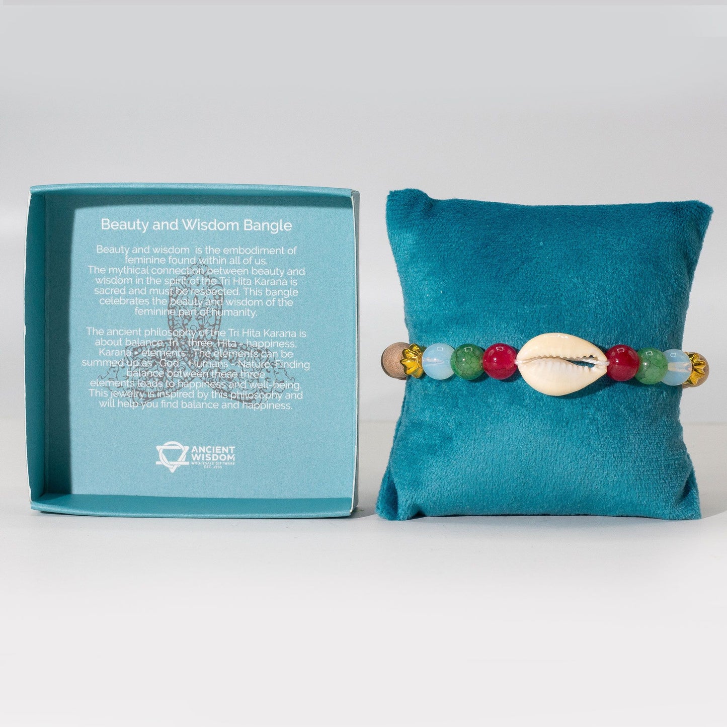 Tri Hita Karana Bangle - Belleza y Sabiduria