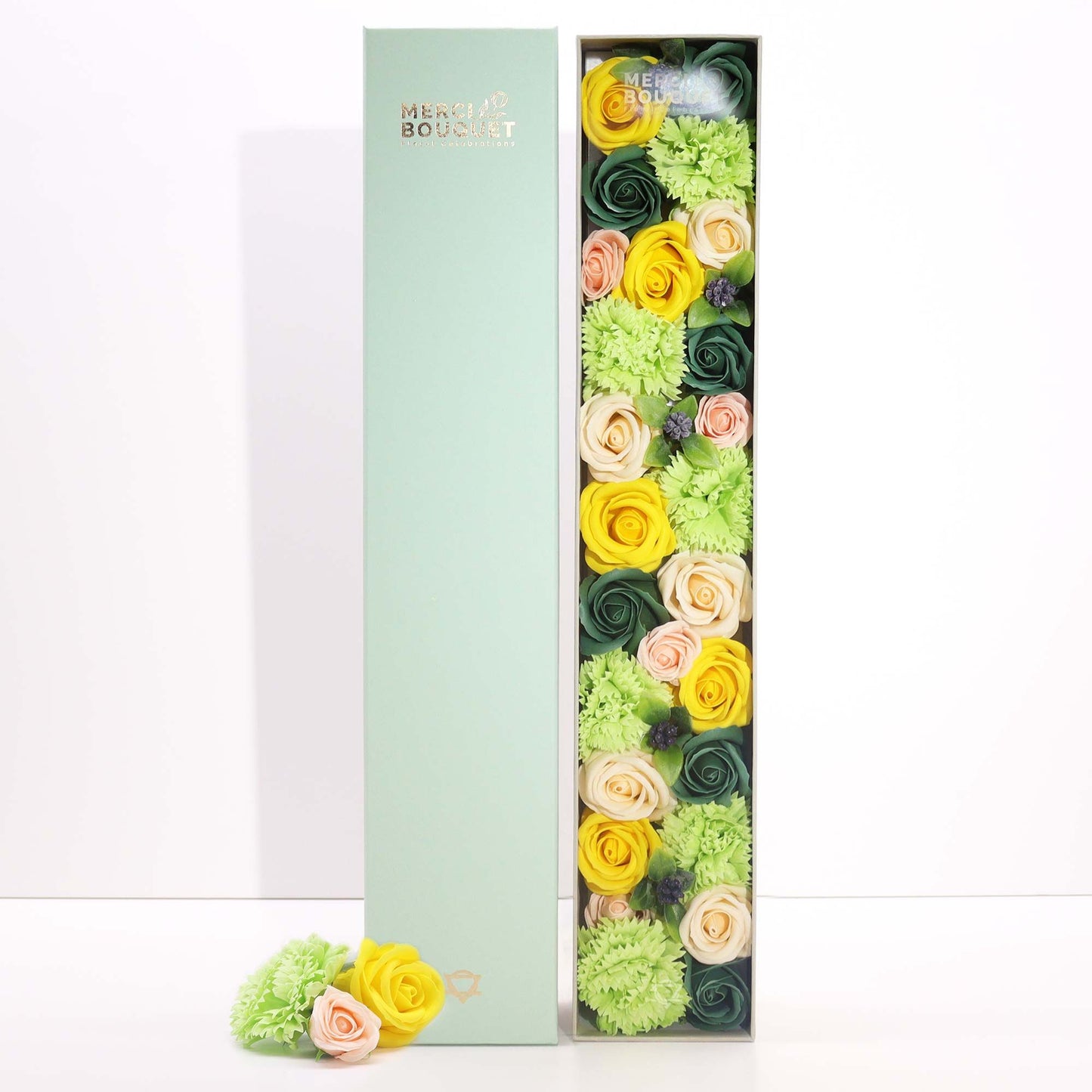 Caja Extra Larga - Celebraciones de Primavera - Amarillo y Verdes