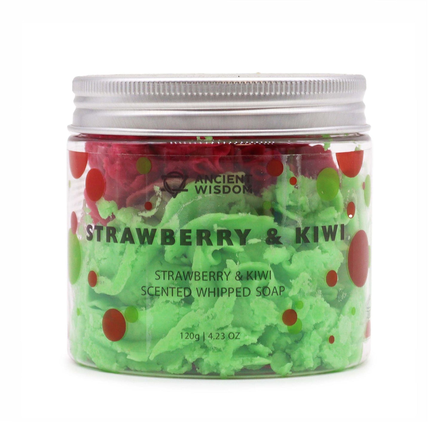 Jabón de Crema Batida Fresa y Kiwi 120g