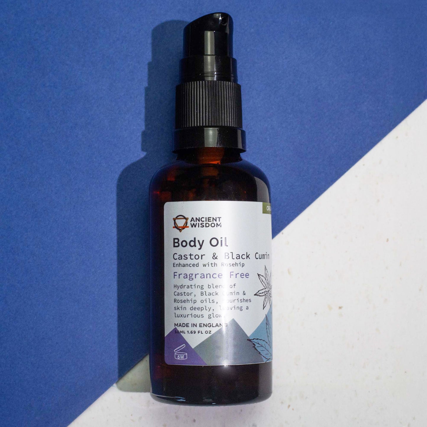 Aceite Corporal Organico 50 ml - Rosa Mosqueta (sin fragancia)