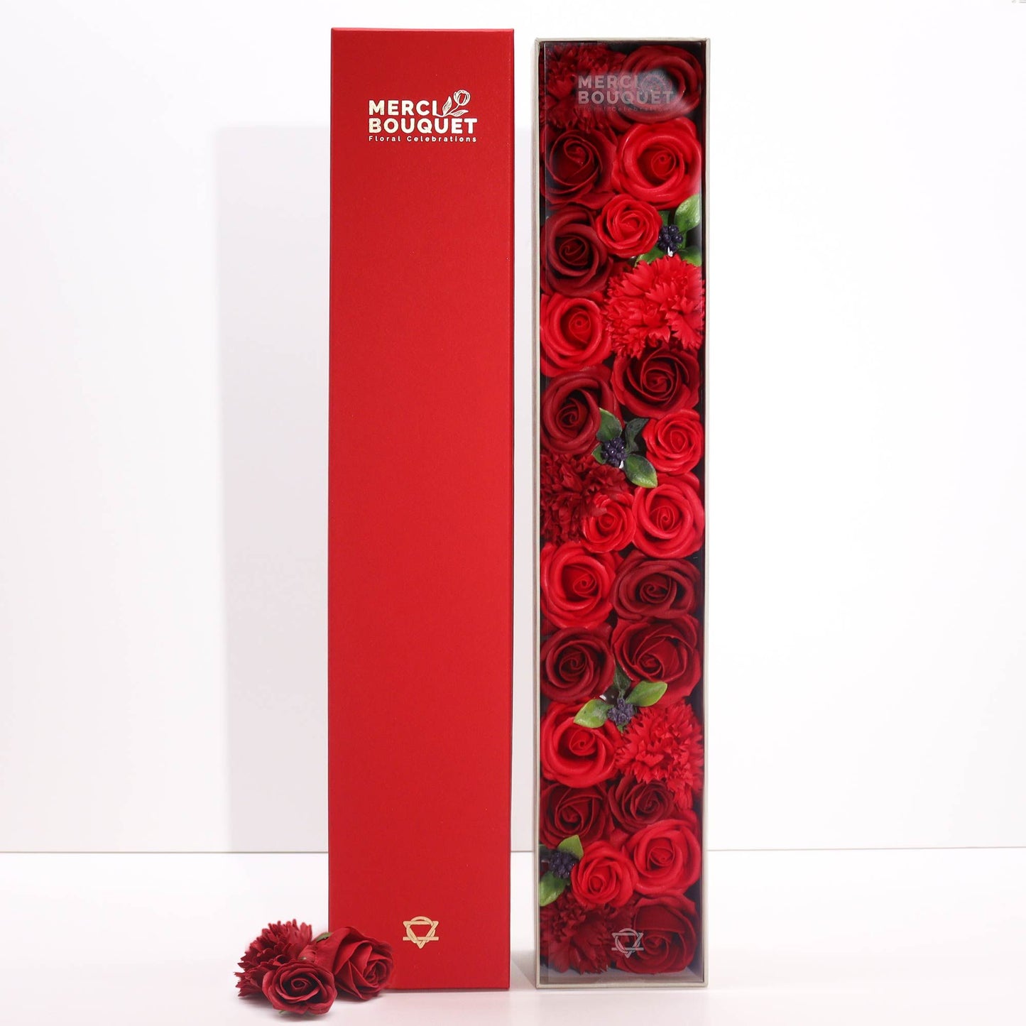 Extra Largo - Rosas Rojas Clásicas