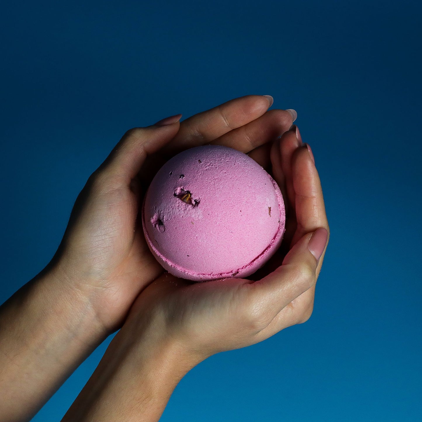 Bomba de Baño Rosa Y Pétalos