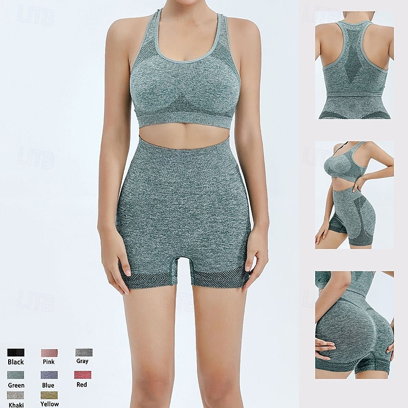 Conjunto deportivo mujer 2pcs verde talla unica - additional image 4