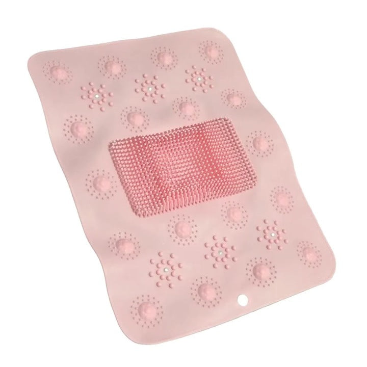 Alfombra exfoliante con esponja rosa - additional image 6